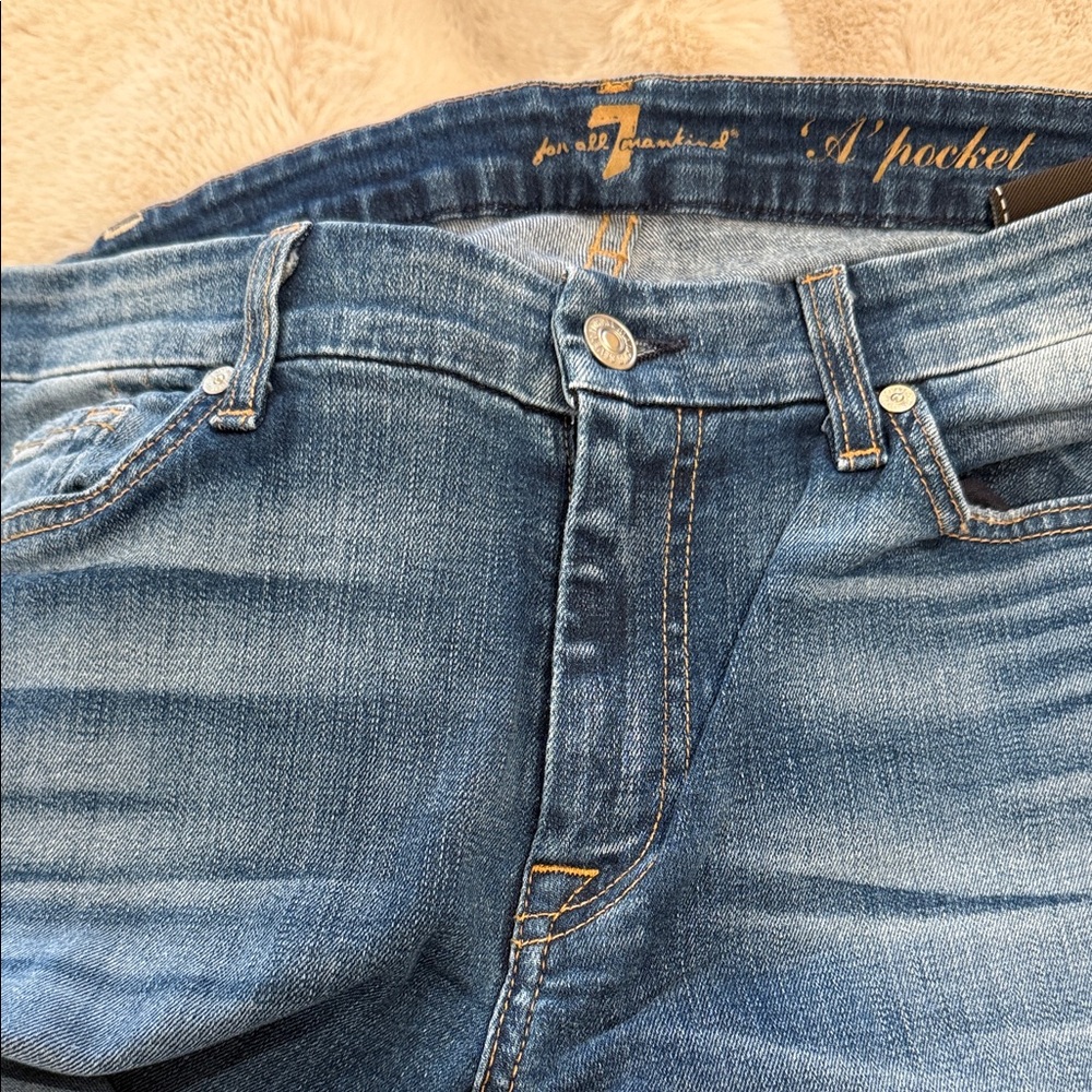Women's 7 For All Mankind A Pocket Size 31 - Picture 4 of 7